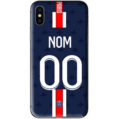 COQUE MAILLOT FOOT - PARIS DOMICILE 2021/2022 - PERSONNALISABLE
