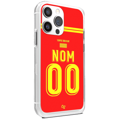 Coque rugby Usap Perpignan maillot extérieur 2022 personnalisable