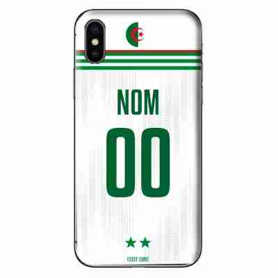 COQUE MAILLOT FOOT - ALGERIE DOMICILE CAM 2019 - PERSONNALISABLE