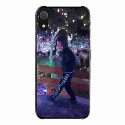 Coque personnalisable pour iPhone XR - Contour Souple Noir